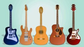 Les différents types de guitare Les différents types de guitare article